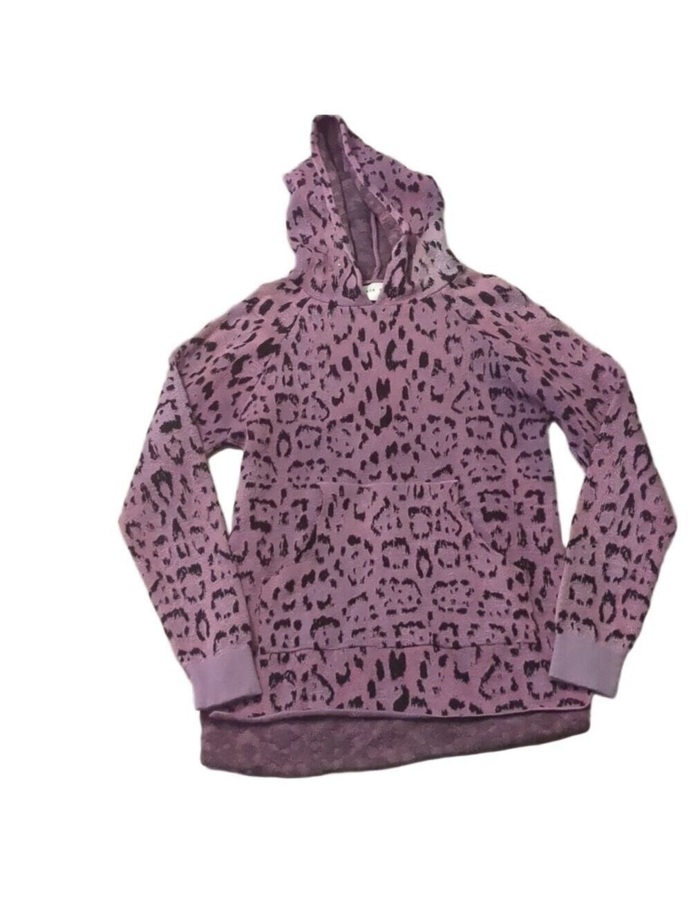 Baja East purple hooded oversized sweater size 00